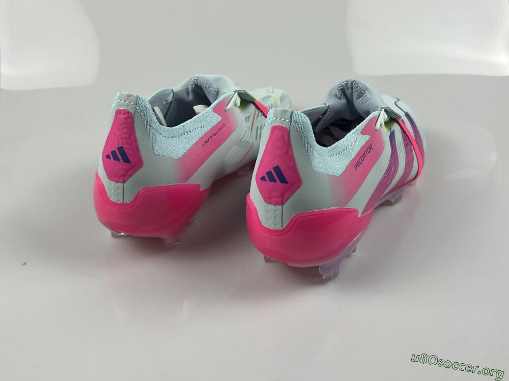 Adidas Predator Elite Foldover Tongue FG Football Boots - Blue/Purple/Pink