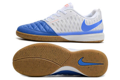 Nike Lunar Gato 2 IC Football Shoes - White/Blue