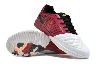 Nike Lunar Gato 2 IC Football Shoes - White/Red/Black