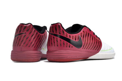 Nike Lunar Gato 2 IC Football Shoes - White/Red/Black