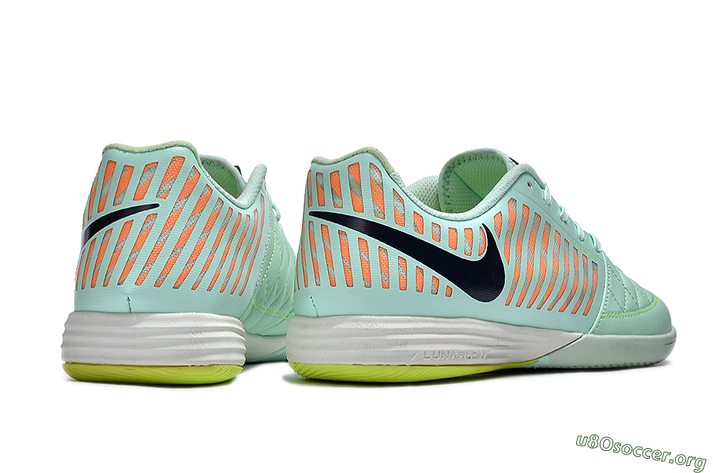 Nike Lunar Gato 2 IC Football Shoes - Jade/Black/Red 6