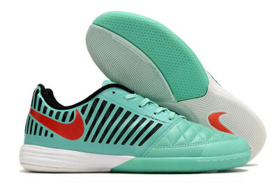 Nike Lunar Gato 2 IC Football Shoes - Jade/Black/Red