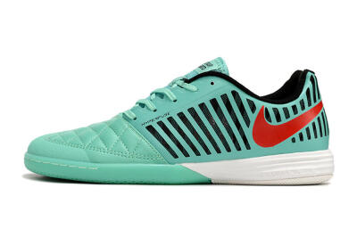 Nike Lunar Gato 2 IC Football Shoes - Jade/Black/Red