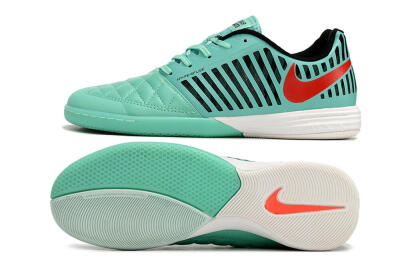 Nike Lunar Gato 2 IC Football Shoes - Jade/Black/Red