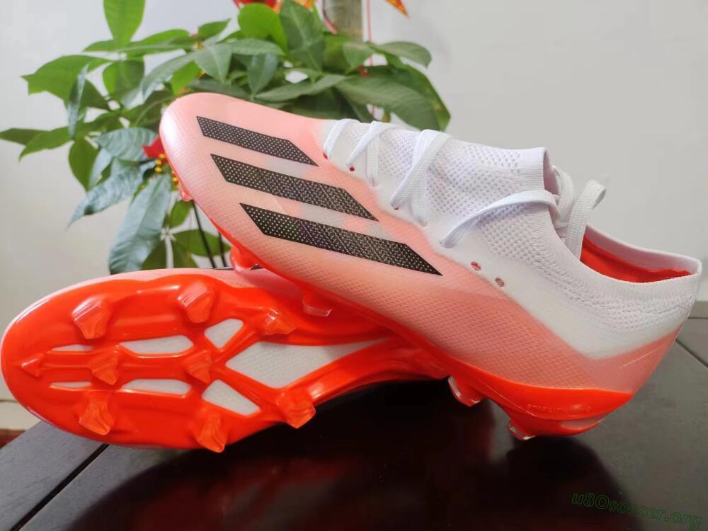 Adidas X Crazyfast.1 FG Football Boots - White/Red/Black