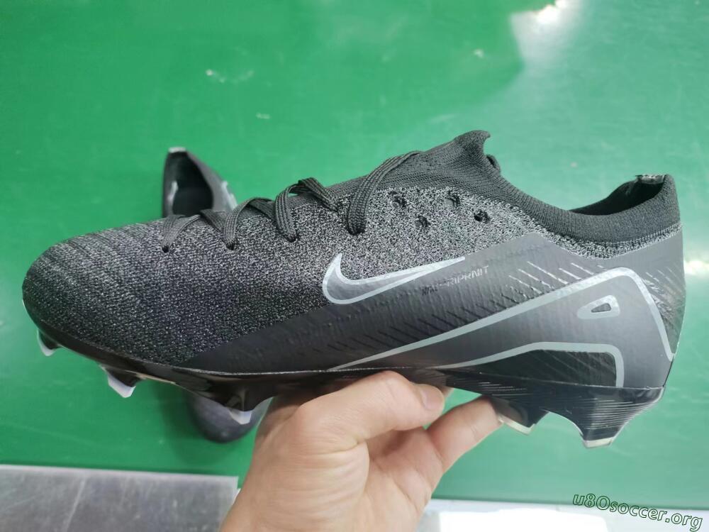 Nike Air Zoom Mercurial Vapor 16 Elite FG Football Boots - Black/Black/Blue