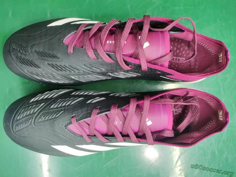 Adidas Predator Accuracy.1 FG Football Boots - Black/White/Purple
