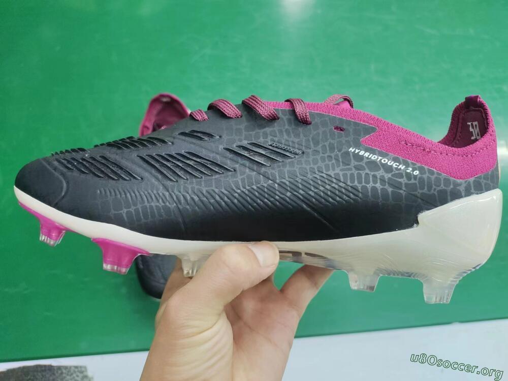 Adidas Predator Accuracy.1 FG Football Boots - Black/White/Purple