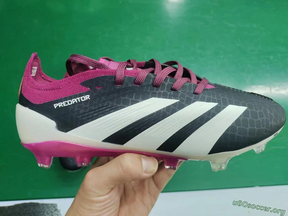 Adidas Predator Accuracy.1 FG Football Boots - Black/White/Purple
