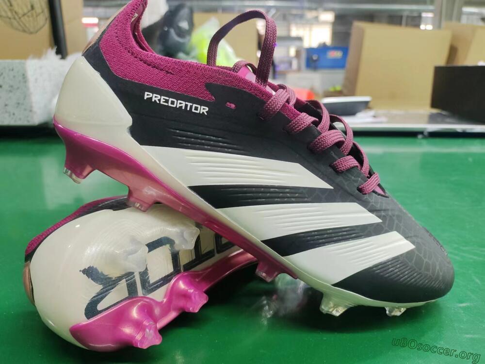Adidas Predator Accuracy.1 FG Football Boots - Black/White/Purple