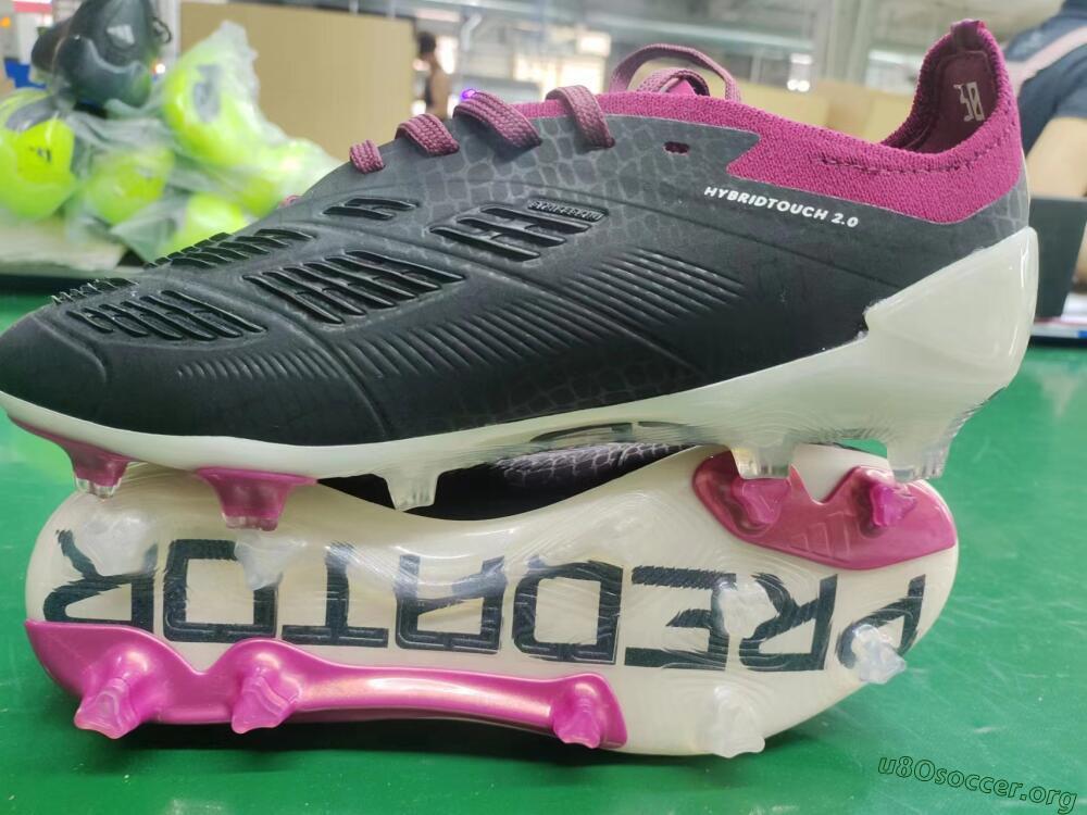 Adidas Predator Accuracy.1 FG Football Boots - Black/White/Purple