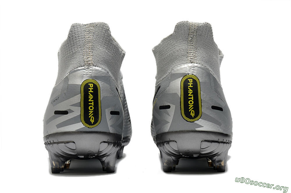 Nike Phantom Scorpion Elite DF FG Football Boots - Silver/Yellow/Black 5
