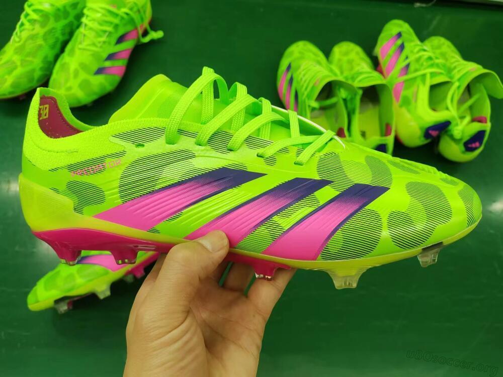 Adidas Predator Accuracy.1 FG Football Boots - Green/Yellow/Purple