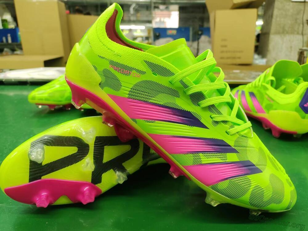 Adidas Predator Accuracy.1 FG Football Boots - Green/Yellow/Purple