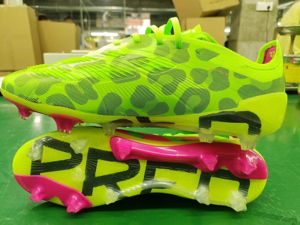 Adidas Predator Accuracy.1 FG Football Boots - Green/Yellow/Purple