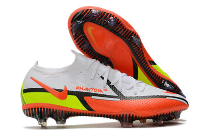 Nike Phantom GT 2 Elite FG Football Boots - White/Red/Green