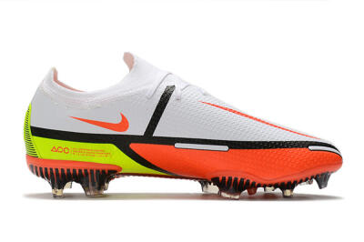 Nike Phantom GT 2 Elite FG Football Boots - White/Red/Green