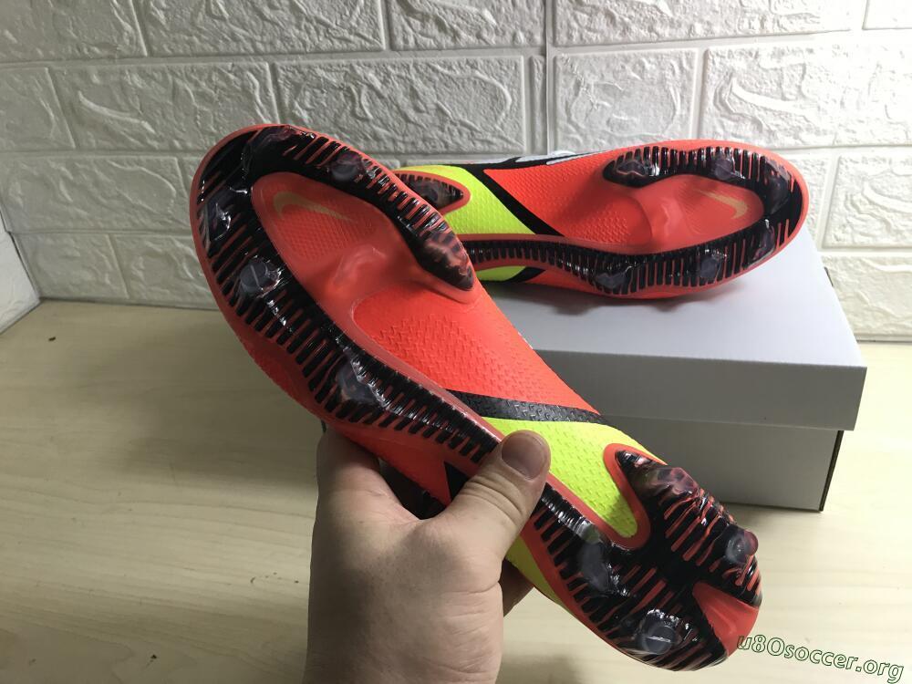 Nike Phantom GT 2 Elite FG Football Boots - White/Red/Green
