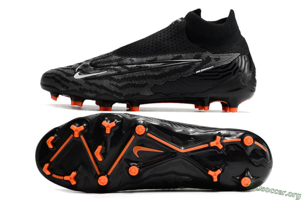 Nike Phantom GX Elite DF FG Football Boots - Black/White 1