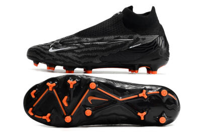 Nike Phantom GX Elite DF FG Football Boots - Black/White