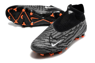Nike Phantom GX Elite DF FG Football Boots - Black/White
