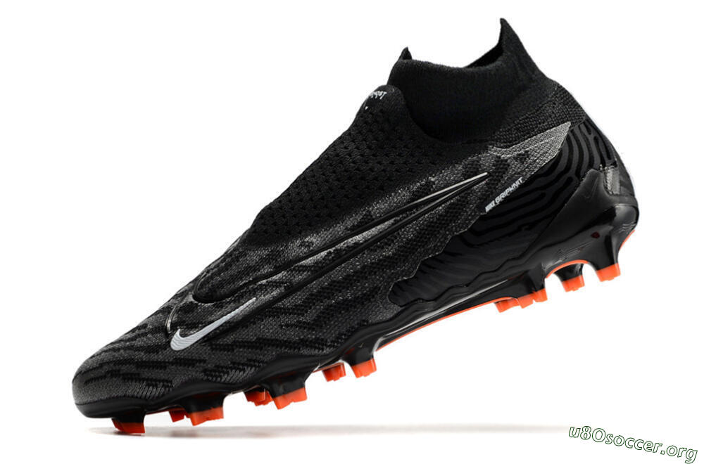 Nike Phantom GX Elite DF FG Football Boots - Black/White 5