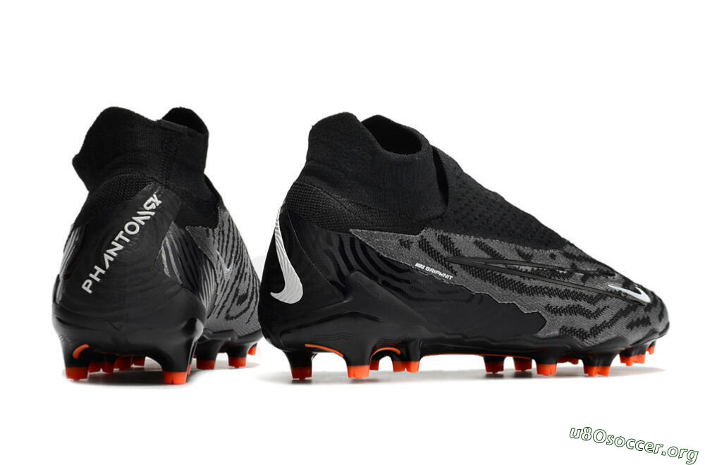 Nike Phantom GX Elite DF FG Football Boots - Black/White 6