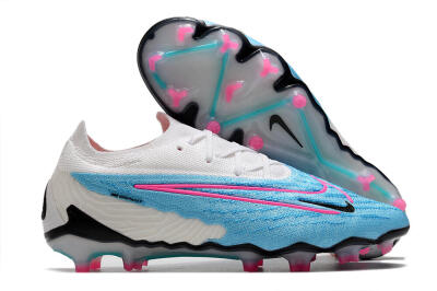 Nike Phantom GX Elite FG Football Boots - Blue/White/Pink