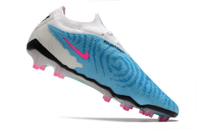 Nike Phantom GX Elite FG Football Boots - Blue/White/Pink