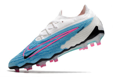 Nike Phantom GX Elite FG Football Boots - Blue/White/Pink