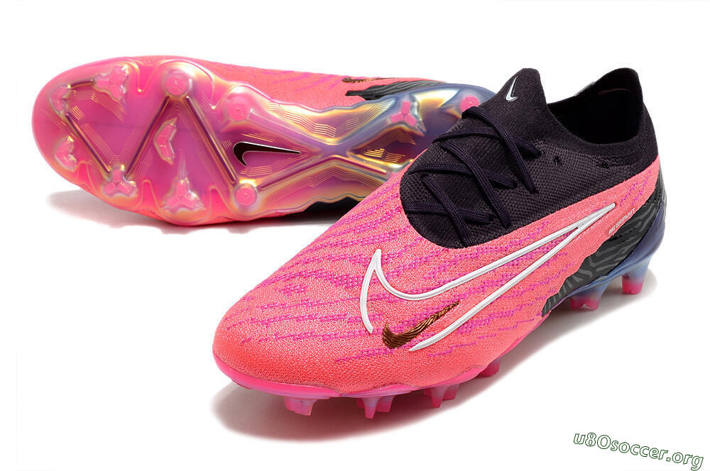 Nike Phantom GX Elite FG Football Boots - Pink/Black 0