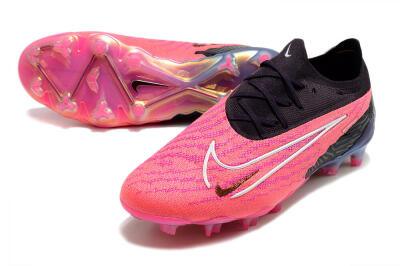 Nike Phantom GX Elite FG Football Boots - Pink/Black
