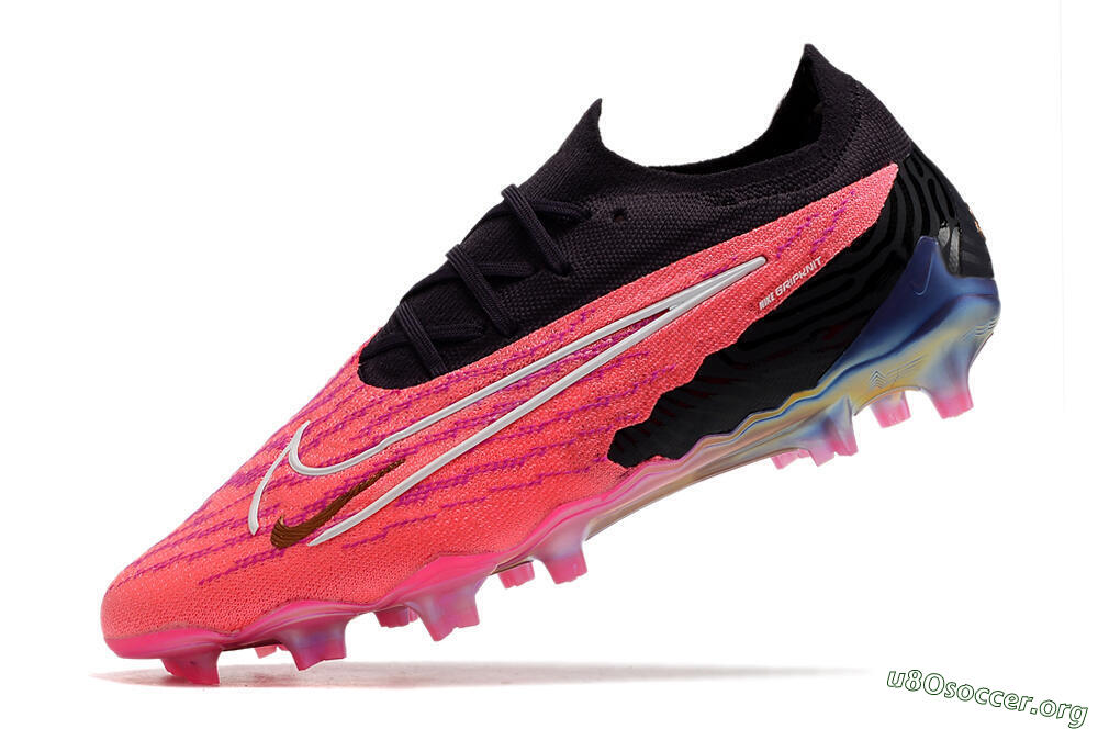 Nike Phantom GX Elite FG Football Boots - Pink/Black 5