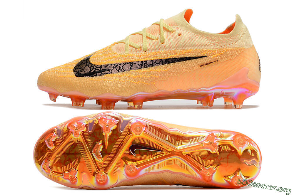 Nike Phantom GX Elite FG Football Boots - Orange/Black 1