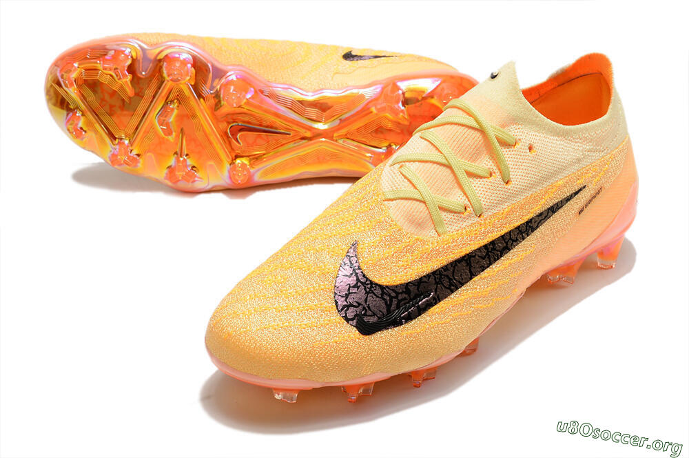 Nike Phantom GX Elite FG Football Boots - Orange/Black 0