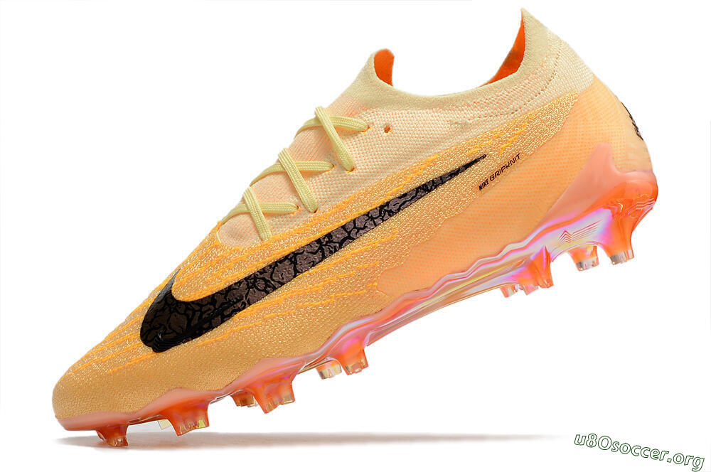 Nike Phantom GX Elite FG Football Boots - Orange/Black 5