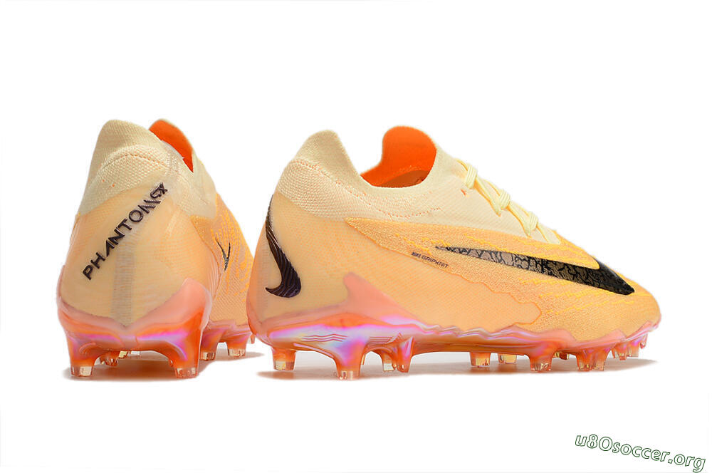 Nike Phantom GX Elite FG Football Boots - Orange/Black 6