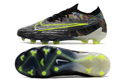 Nike Phantom GX Elite FG Football Boots - Grey/Rainbow