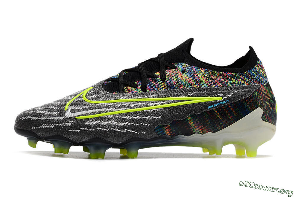 Nike Phantom GX Elite FG Football Boots - Grey/Rainbow 3