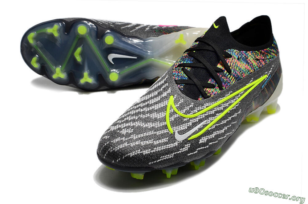 Nike Phantom GX Elite FG Football Boots - Grey/Rainbow 0
