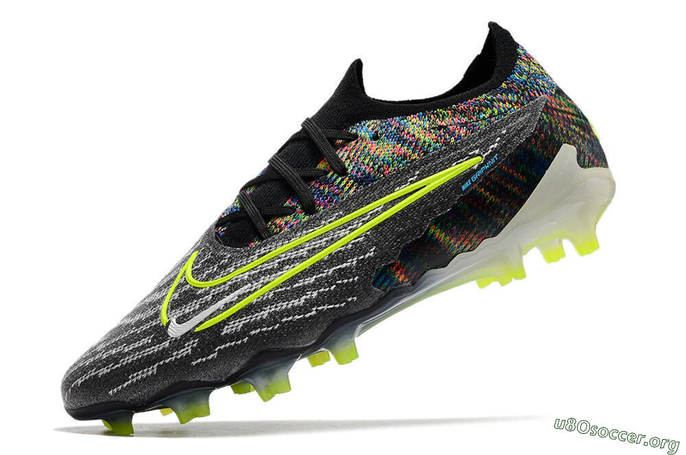 Nike Phantom GX Elite FG Football Boots - Grey/Rainbow 5