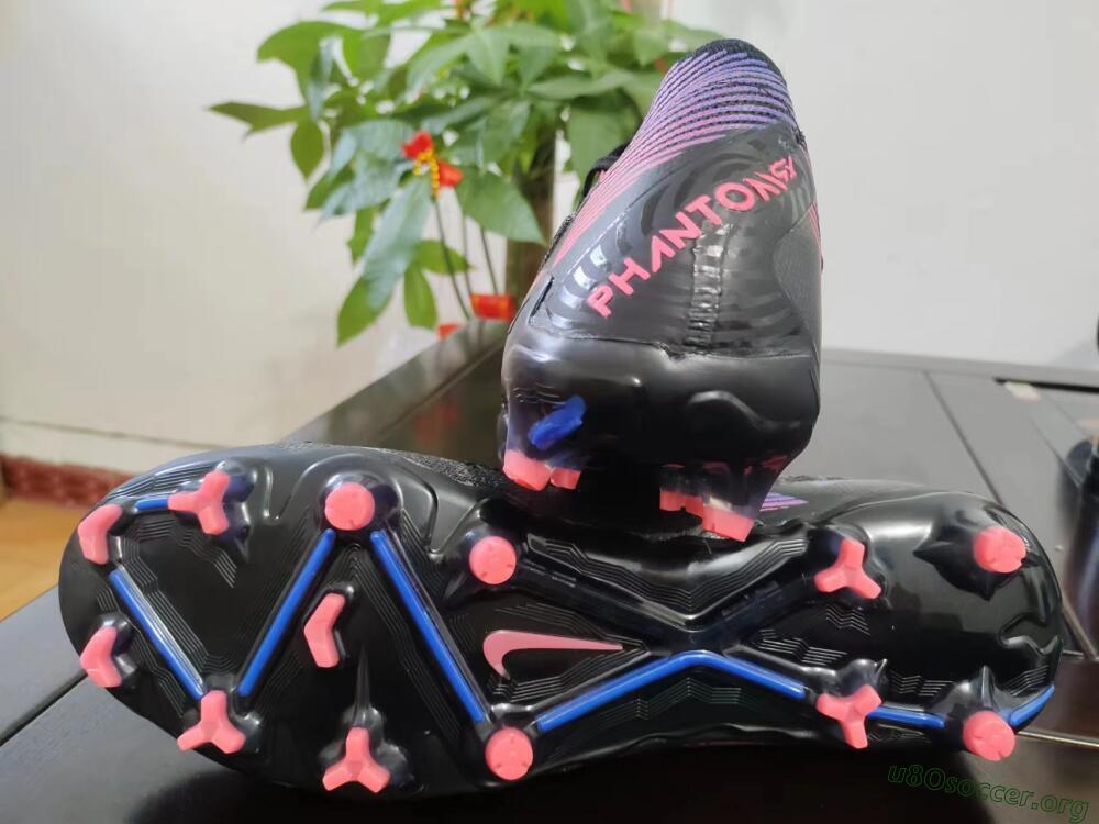 Nike Phantom GX Elite FG Football Boots - Black/Pink/Blue