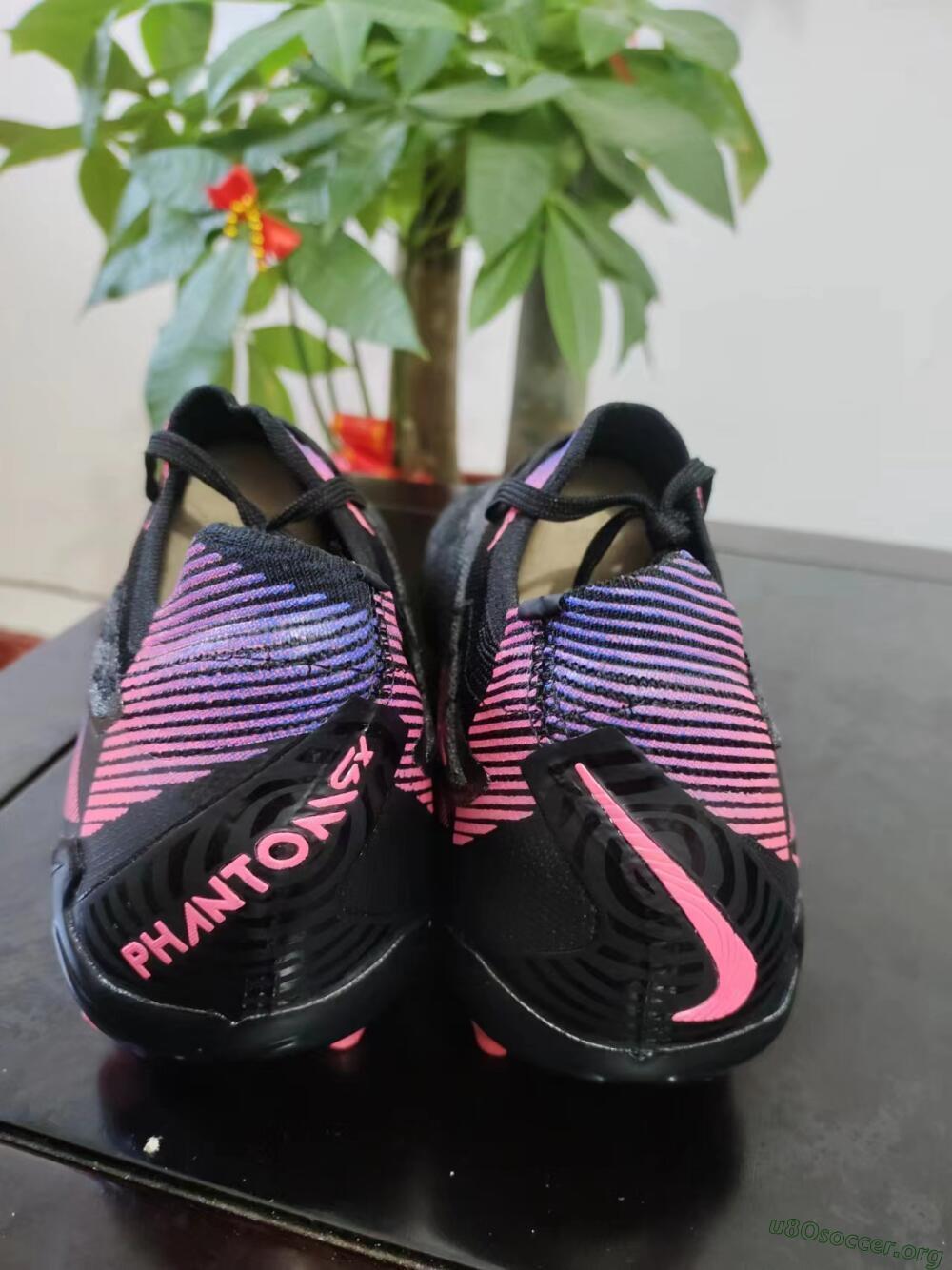 Nike Phantom GX Elite FG Football Boots - Black/Pink/Blue