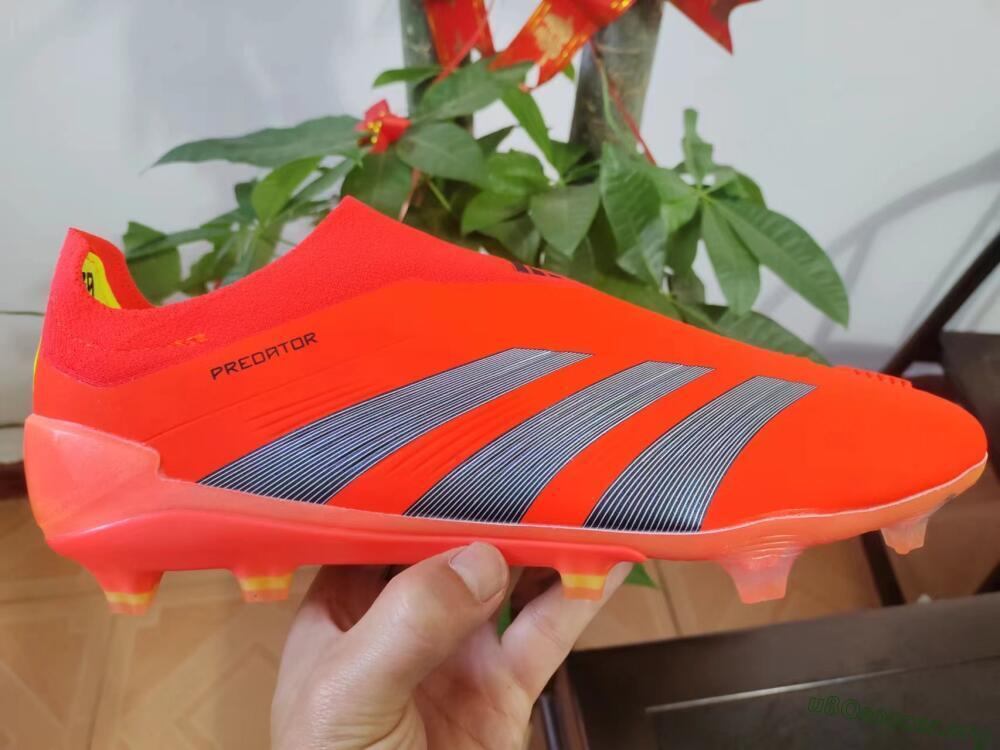Adidas Predator Accuracy+ FG Football Boots - Red/Black/Blue