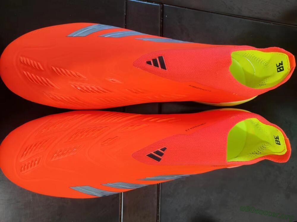 Adidas Predator Accuracy+ FG Football Boots - Red/Black/Blue