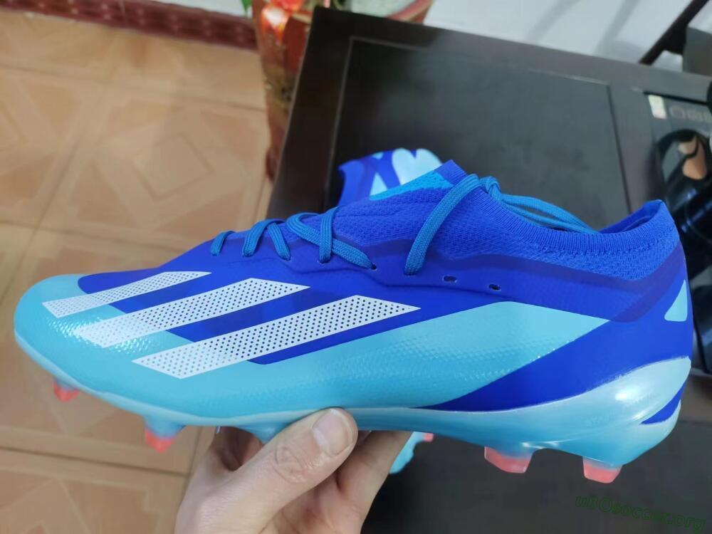 Adidas X Speedportal.1 FG Football Boots - Blue/Silver/Jade