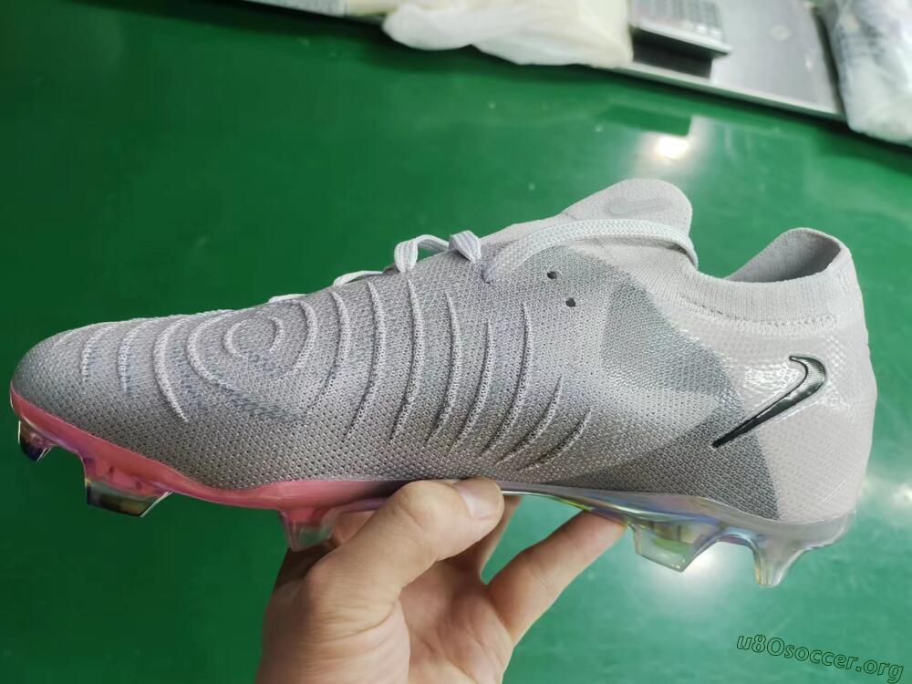 Nike Phantom Luna Elite NU FG Football Boots - Grey/Black/Blue