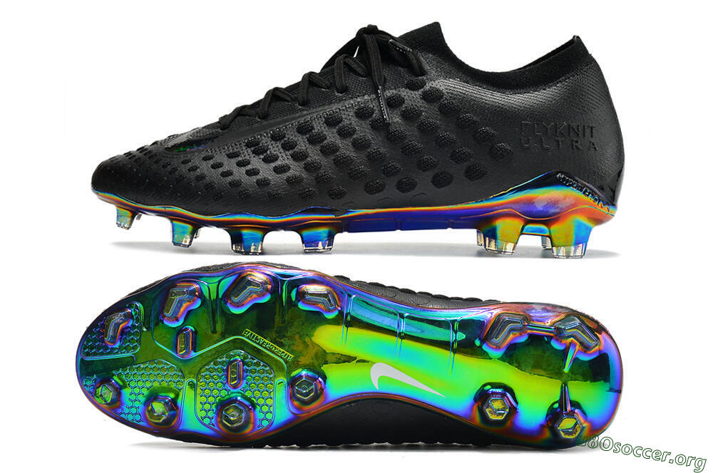 Nike Phantom Ultra Venom FG Football Boots - Black/Black 1