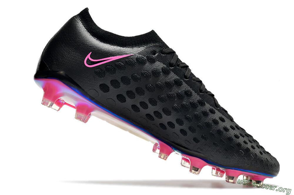 Nike Phantom Ultra Venom FG Football Boots - Black/Pink 4