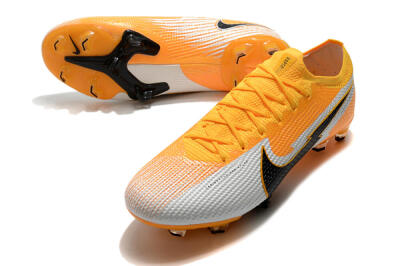 Nike Air Zoom Mercurial Vapor 13 Elite FG Football Boots - Orange/White/Black